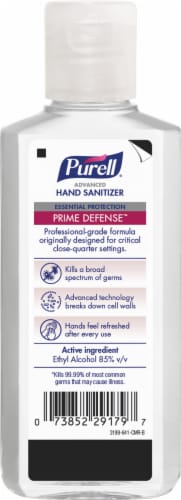 Purell® Prime Defense™ Hand Sanitizer Perspective: back
