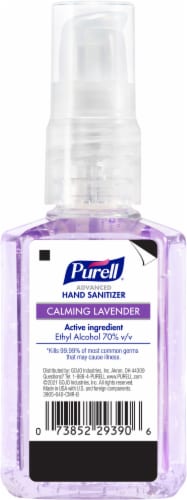 Purell® Calming Lavender Advanced Hand Sanitizer Perspective: back