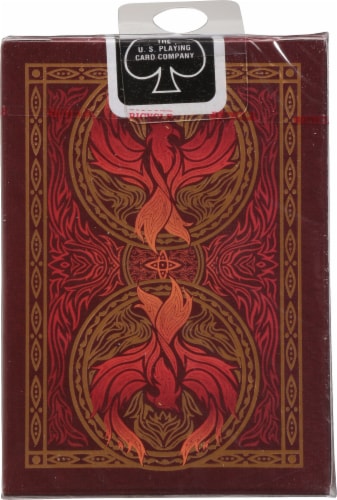 Bicycle® Fyrebird Playing Cards Perspective: back