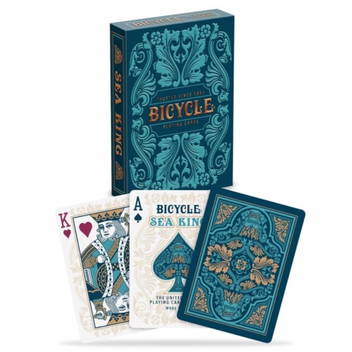 Bicycle Sea King Playing Cards Perspective: back