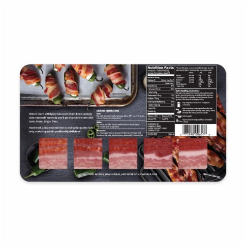 Sugardale Thick Sliced Bacon Perspective: back