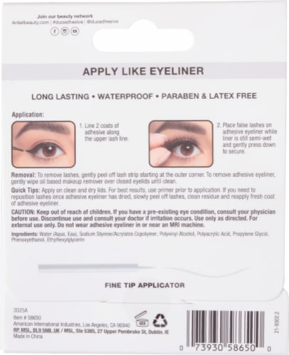 Duo® Line It Lash It™ Adhesive Eyeliner Perspective: back