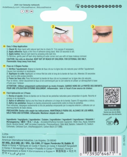 ActiveDuo® Black Adhesive For Strip Lashes Perspective: back
