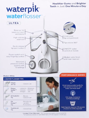 Waterpik® Ultra Water Flosser Perspective: back
