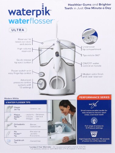 Waterpik® Ultra Water Flosser Perspective: back