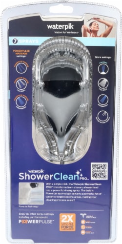 Waterpik® Shower Clean Pro Hand Held Shower Head Perspective: back