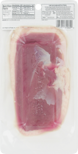 Maple Leaf All Natural Boneless Fresh Duck Breast Perspective: back
