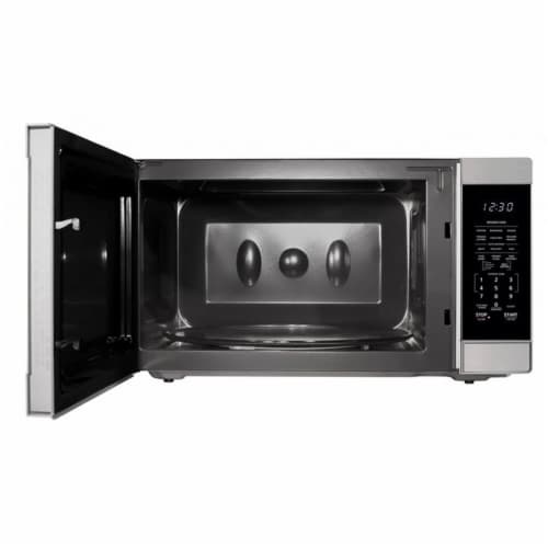 Sharp SMC2266HS 2.2 Cu. Ft. Stainless Steel Countertop Microwave Perspective: back