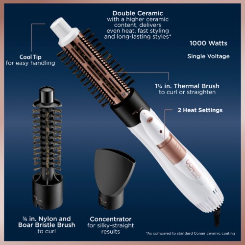 Conair® Hot Air Style Brush Perspective: back