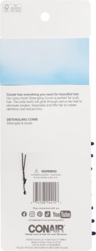 Conair® Detangling Comb Perspective: back