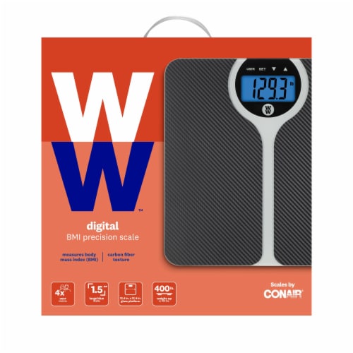 5 Core Inc Rechargeable Digital Scale for Body Weight,High Capacity - 400  lbs. Large Display, 1 Pack - Kroger