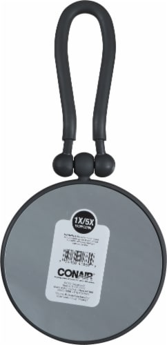 Conair® 2-In-1 Handheld or Tabletop Magnifying Mirror Perspective: back