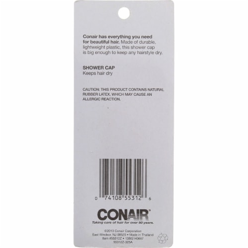 Conair® Large Shower Cap Perspective: back