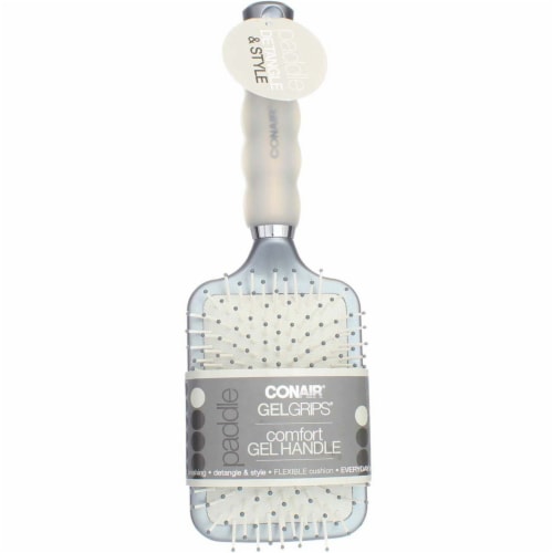 ConAir® Gel Grips® Soft Gel Handle Paddle Brush Perspective: back