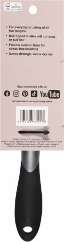 Conair® Velvet Touch® Cushion Hair Brush Perspective: back