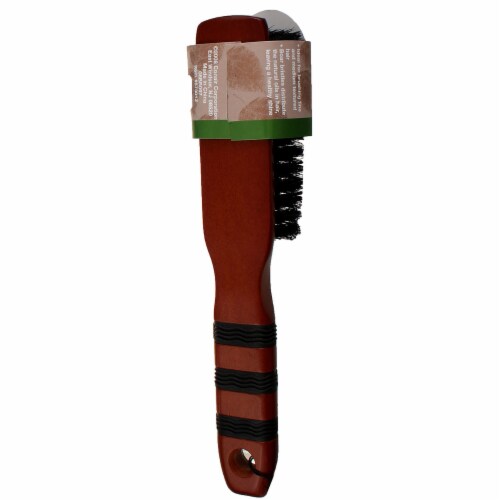 Conair Classic Wood Boar Bristle All-Purpose Hair Brush Perspective: back
