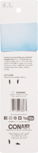 Conair® Lift and Style Comb Perspective: back