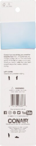Conair® Lift and Style Comb Perspective: back