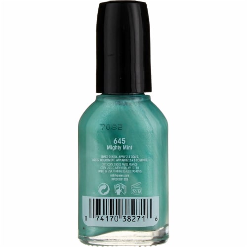 Sally Hansen® Hard As Nails 645 Mighty Mint Nail Polish Perspective: back
