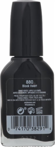 Sally Hansen® Hard as Nails 880 Black Heart Perspective: back