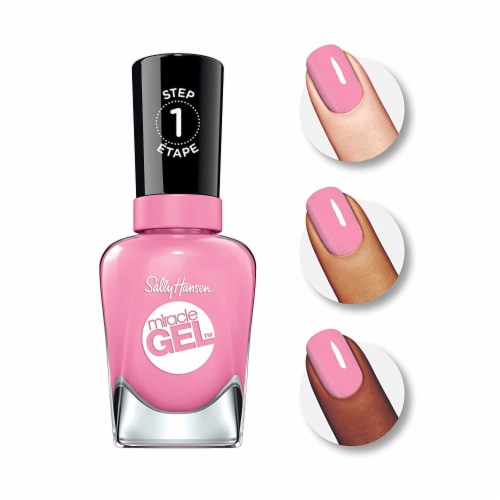 Sally Hansen® Miracle Gel™ Pink Terest Nail Polish Perspective: back