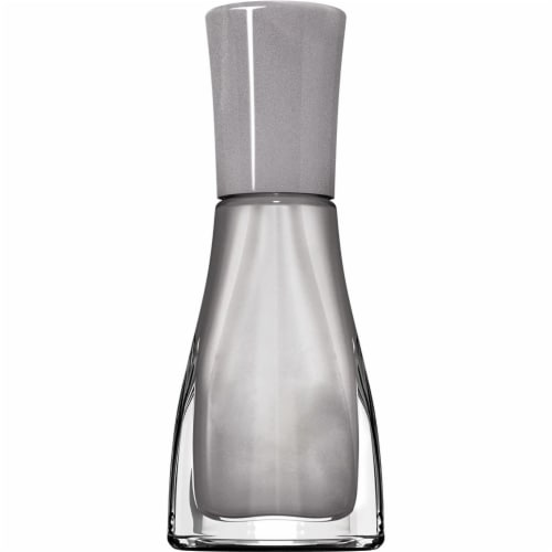 Sally Hansen Insta-Dri Silver Stallion Nail Color Perspective: back