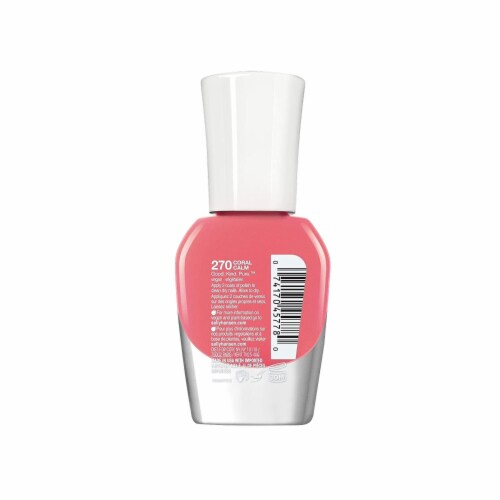 Sally Hansen Good. Kind. Pure Vegan Nail Color, 270 Coral Calm Perspective: back