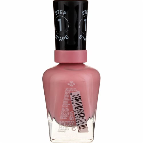 Sally Hansen Miracle Gel Nail Polish, Shade Satel-lite Pink #245 Perspective: back