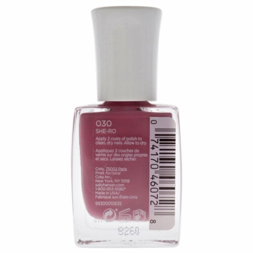 Sally Hansen Mega Strength 030 Shero Nail Color Perspective: back