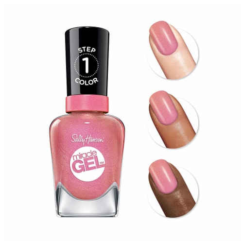 Sally Hansen® Miracle Gel™ Nail Polish- Grapefruit Perspective: back