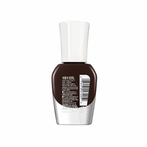 Sally Hansen Good. Kind. Pure Vegan Warm Cacao Nail Color Perspective: back