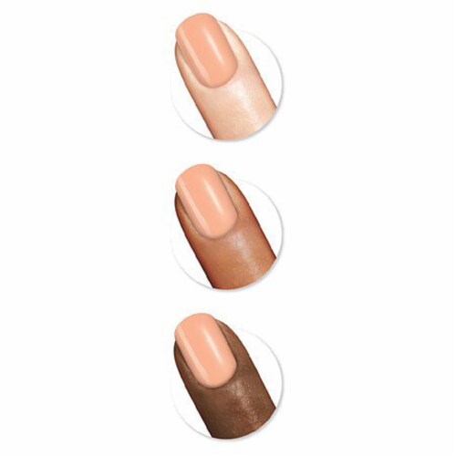 Sally Hansen Insta-Dri Nail Polish x Mentos Collection, Orange You a Peach, 0.31 fl oz Perspective: back