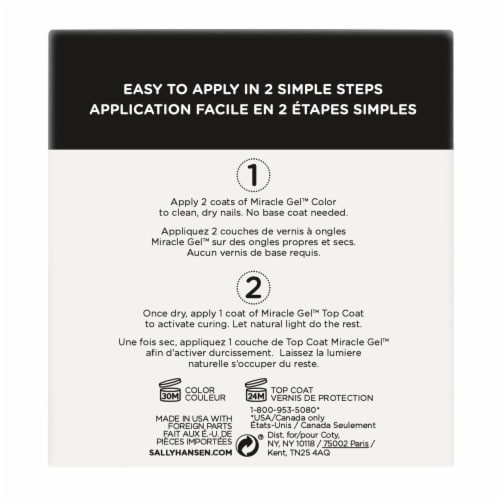Sally Hansen® Miracle Gel™ Get Mod Duo Pack Perspective: back