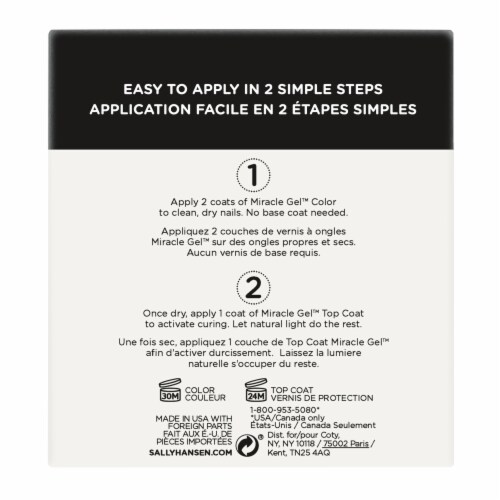 Sally Hansen® Miracle Gel™ Get Mod Duo Pack Perspective: back