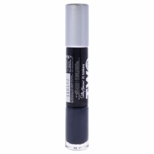 Sally Hansen® It Takes Two Miracle Gel 990 Onyxpected Dual Ended Gel Color + Top Coat Perspective: back