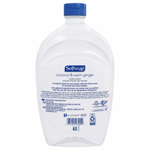 Softsoap® Coconut & Warm  Liquid Hand Soap Perspective: back