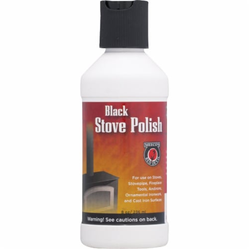 Meeco's Red Devil 8 Oz. Liquid Black Stove Polish 401 Perspective: back