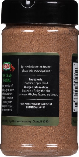 Ziyad® Seven Spice Blend Perspective: back