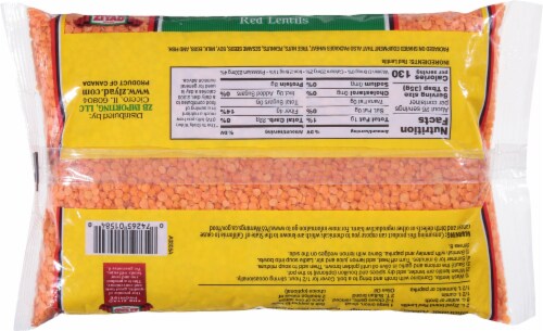 Ziyad® Premium Red Lentils Perspective: back