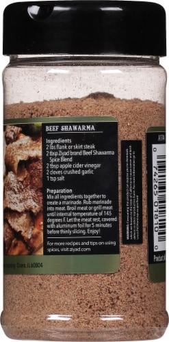 ZIYAD® Shawarma Spice Blend Perspective: back