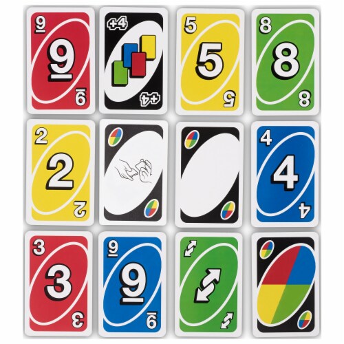 UNO Card Game Perspective: back