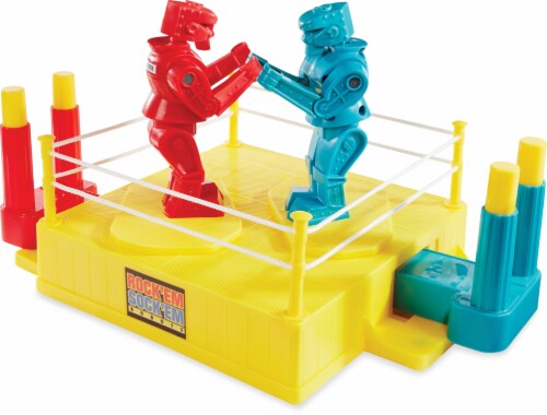 Mattel Rock 'Em Sock 'Em Robots Game Perspective: back