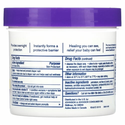Desitin Maximum Strength Diaper Rash Cream With Zinc Oxide Perspective: back