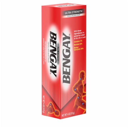 Bengay® Ultra Strength Topical Analgesic Cream Perspective: back