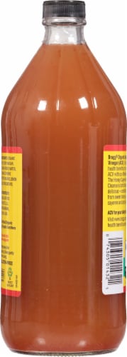 Bragg Apple Cider Vinegar Honey Cayenne Wellness Cleanse Perspective: back