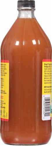 Bragg Apple Cider Vinegar Honey Cayenne Wellness Cleanse Perspective: back