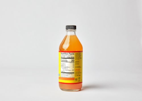 Bragg Organic Orange Tart Cherry Enhanced Apple Cider Vinegar Perspective: back