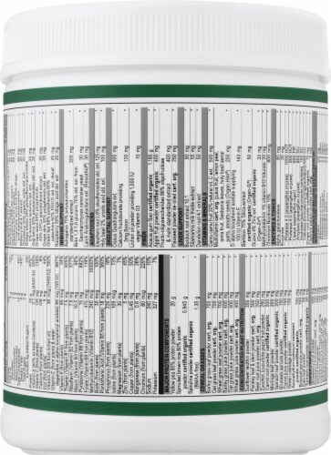 Vibrant Health Maximum Vibrance Vanilla Bean Multi Supplement Powder Perspective: back