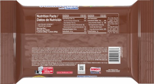 Bimbo® Mantecadas Chocolate Muffins Perspective: back