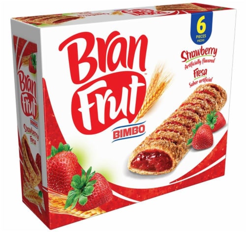 Bimbo Fresa Strawberry Bran Frut Perspective: back